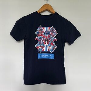 Skandanavian Explorer Norway Tee Shirt Sz 10-12 EUC